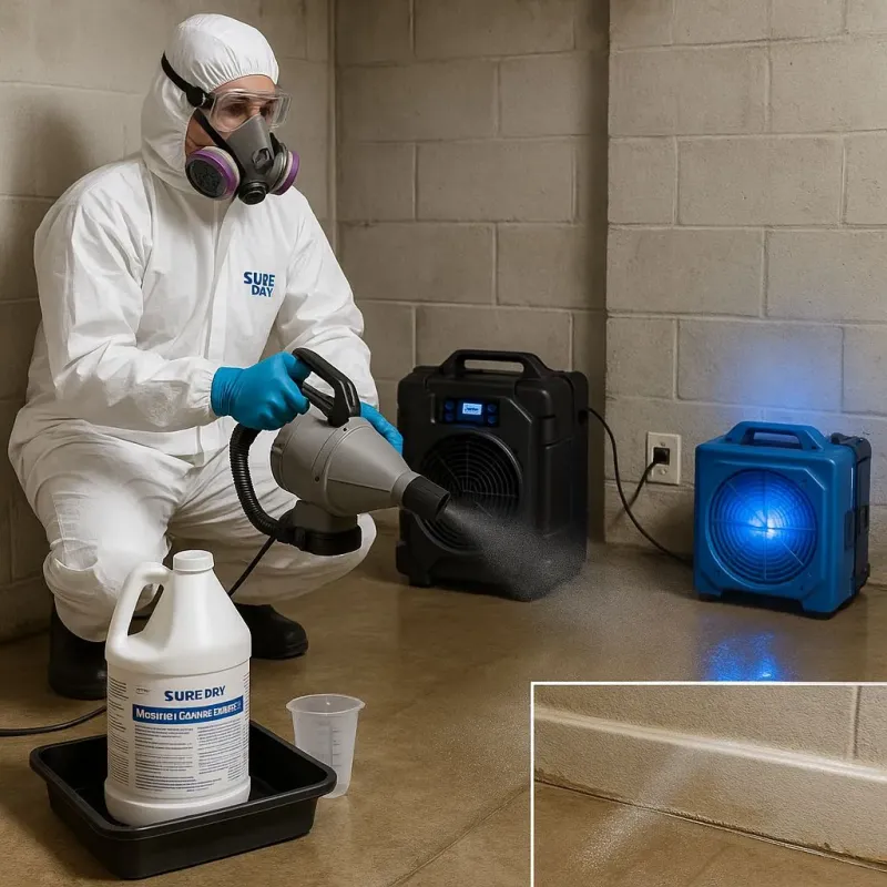 Sanitization and Odor Removal process in Highmore, SD
